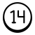 14-eingekreistes-C icon