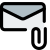 Email with attachment icon