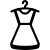 Dress Front View icon