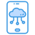 Cloud computing icon