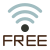 Free WiFi icon