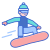 Snowboard icon