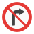 No Turn Right icon