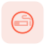 Smoker's area with cigarette lighting layout icon