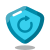 Refresh Shield icon