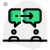 Peers forwarding chat message over a instant messenger icon