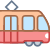 Tram Side View icon