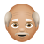 老人-中程度の肌色 icon