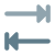 Tab function key on large number of keyboard layout icon