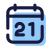 Calendário 21 icon