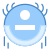 Robot Vacuum Cleaner Working icon