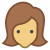 User Female Skin Type 4 icon