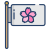 Sakura Festival Flag icon