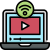 Streaming Video icon
