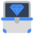 внешний-Diamond-gaming-vectorslab-плоские-векторы-3 icon