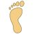 Footsteps icon