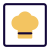 Famous chef for a family restaurant cap icon