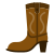 cowgirl boot icon