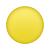 emoji de círculo amarelo icon