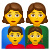 familia--mujer-mujer-niña-niño icon