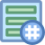 Flux d'activité avec hashtag icon