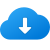 Download from the Cloud icon