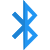 Bluetooth a wireless technology standard for exchanging data icon