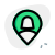 Location of a single female user for work from remote location icon