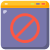 Ban icon