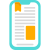 Mobile ebook icon