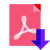 PDF書き出し icon