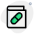 Course of Medical Science with a syllabus of medicine and drugs icon