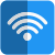 Wifi Signal for railway station and public use icon