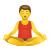 Man In Lotus Position icon