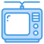 외부-텔레비전-레트로-장치-itim2101-blue-itim2101 icon