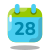 Calendrier 28 icon