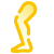 Leg icon