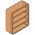 Bookcase icon