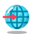 Globe tournant icon