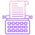 Typewriter icon