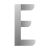 E icon