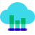 Cloud Bar Chart icon