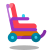 전동 휠체어 icon
