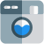 Front load washing maching for deep cleaning icon