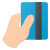 Hand Holding Card icon