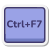 Ctrl 加 F7 键 icon