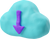 Aus der Cloud laden icon