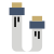 computer-sata-esterno-fauzidea-flat-fauzidea icon