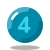 Circled 4 C icon