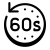 Últimos 60 segundos icon